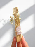 Palo Santo Decorato – Quarzo Rosa