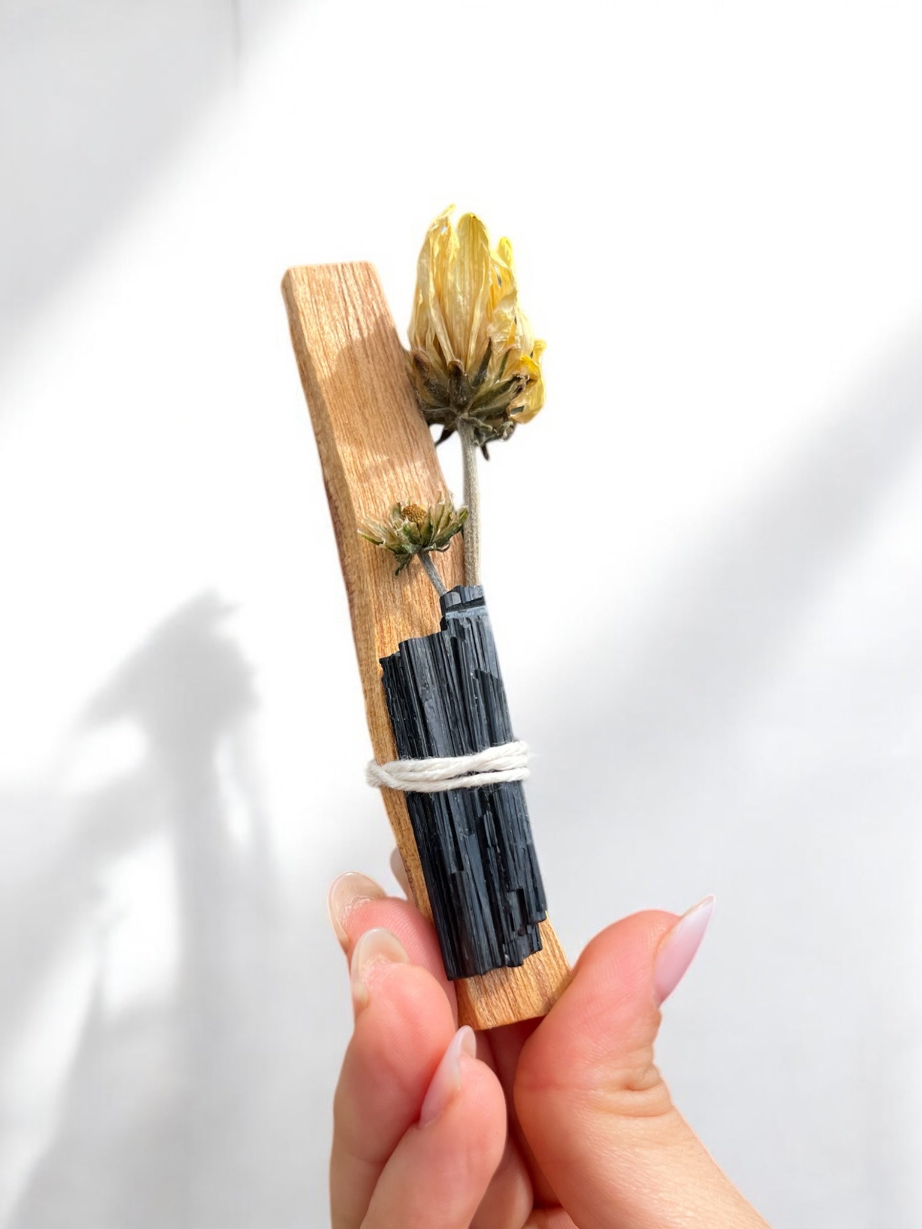 Palo Santo con Tormalina Nera