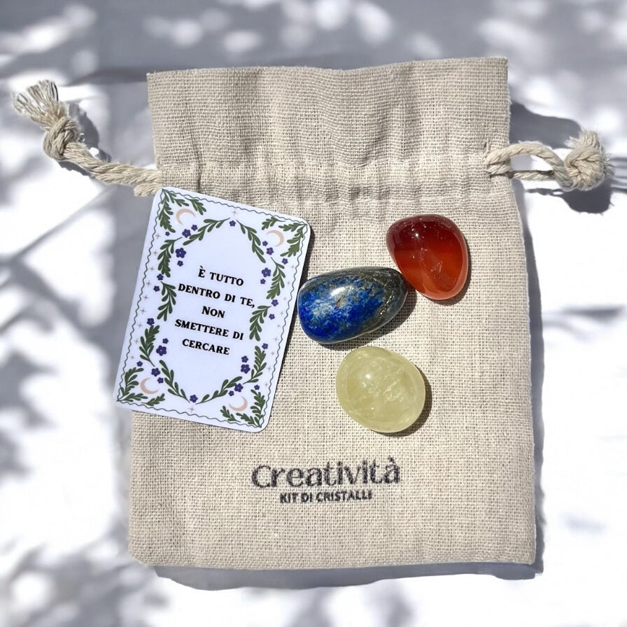Kit di Cristalli – Creatività