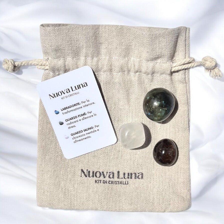 Kit di Cristalli – Nuova Luna