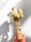 Palo Santo Decorato – Quarzo Ialino