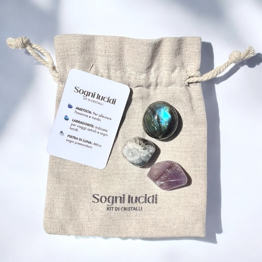 Kit di Cristalli – Sogni Lucidi