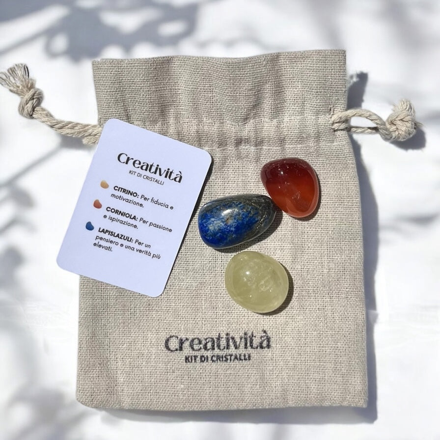 Kit di Cristalli – Creatività