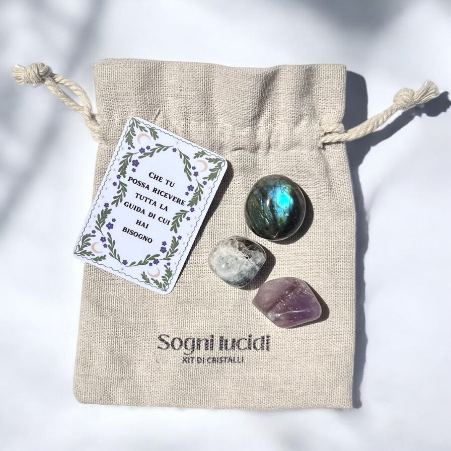 Kit di Cristalli – Sogni Lucidi