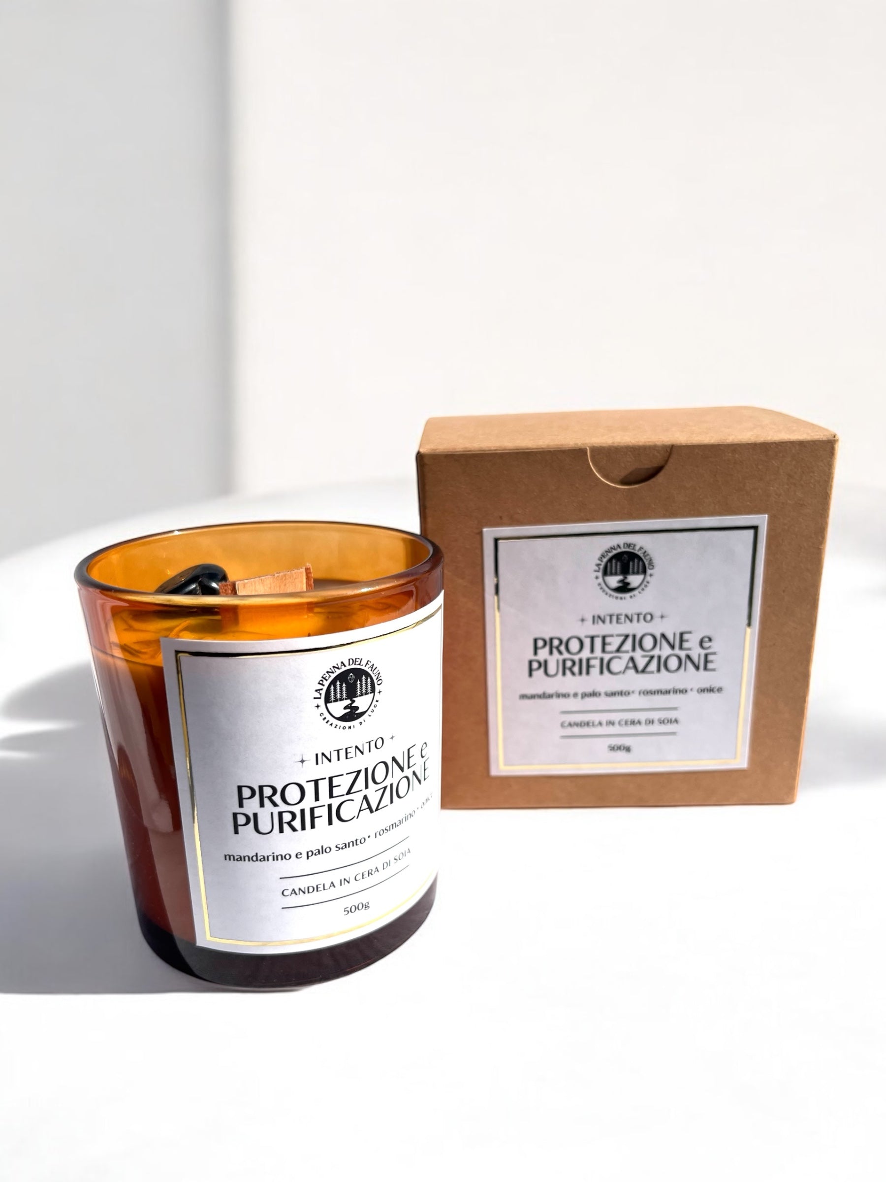 Candela Intento • Protezione e Purificazione