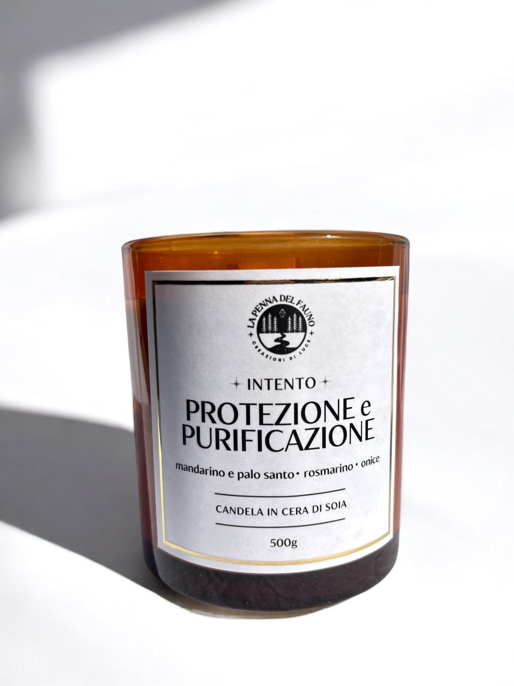 Candela Intento • Protezione e Purificazione